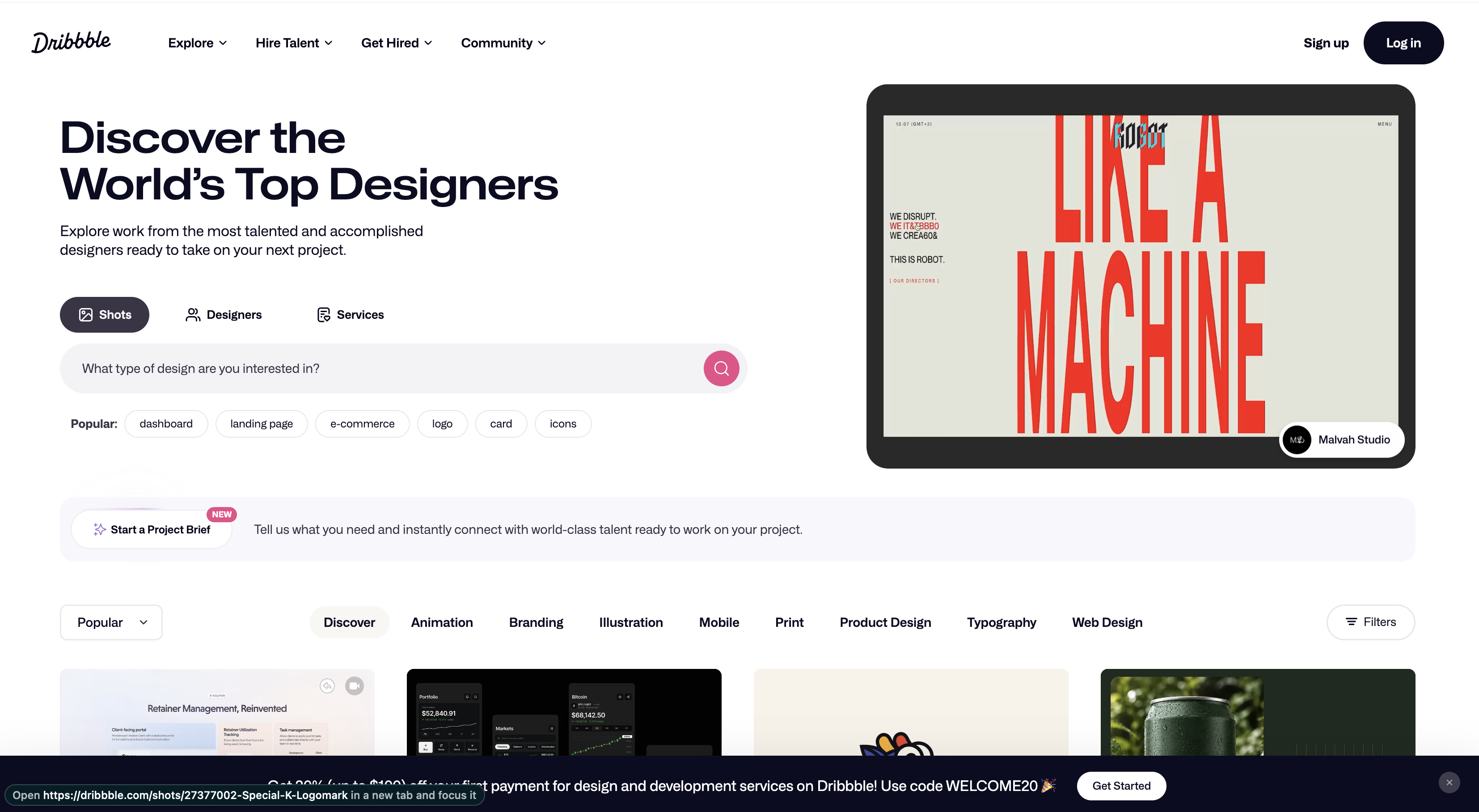 Dribbble