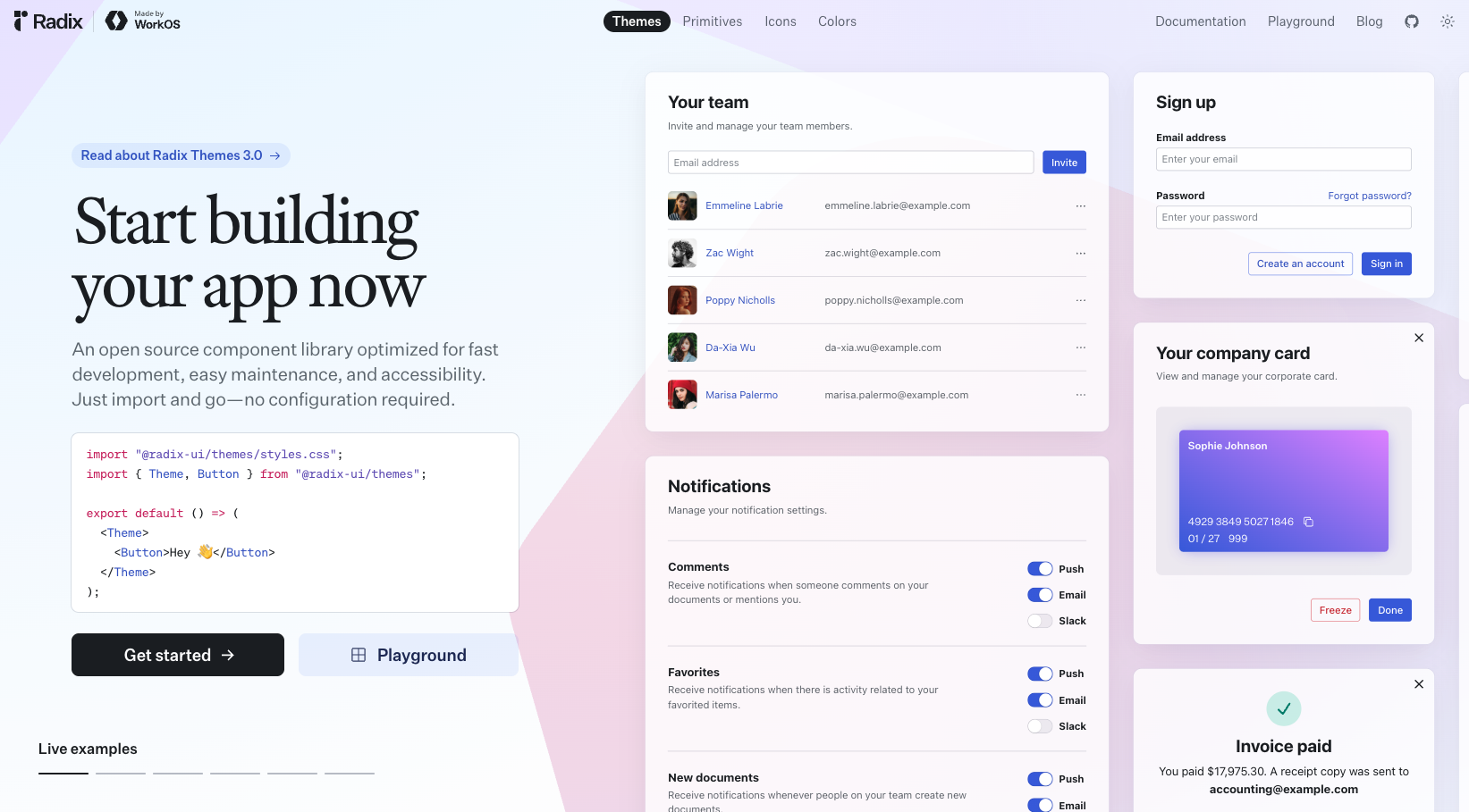 Radix UI